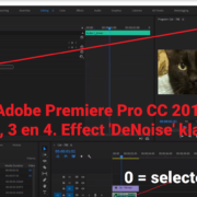 Ruis verwijderen of noise weghalen Adobe Premiere Pro CC 2019