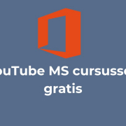 Microsoft 365 cursussen YouTube gratis