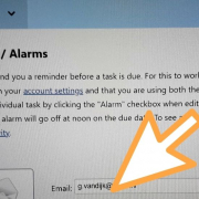 Reminders en alarms instellen via Toodledo betaalde app